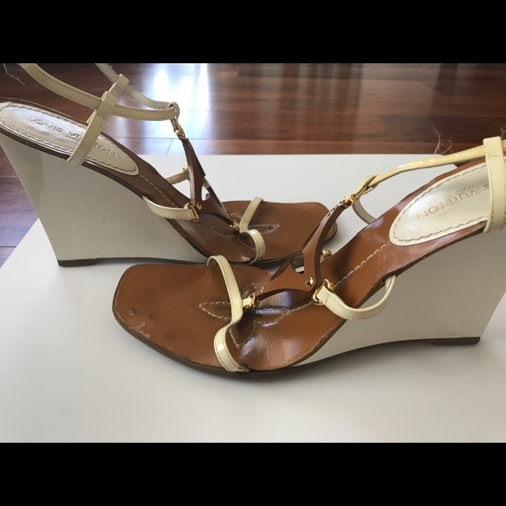 Louis Vuitton wedges